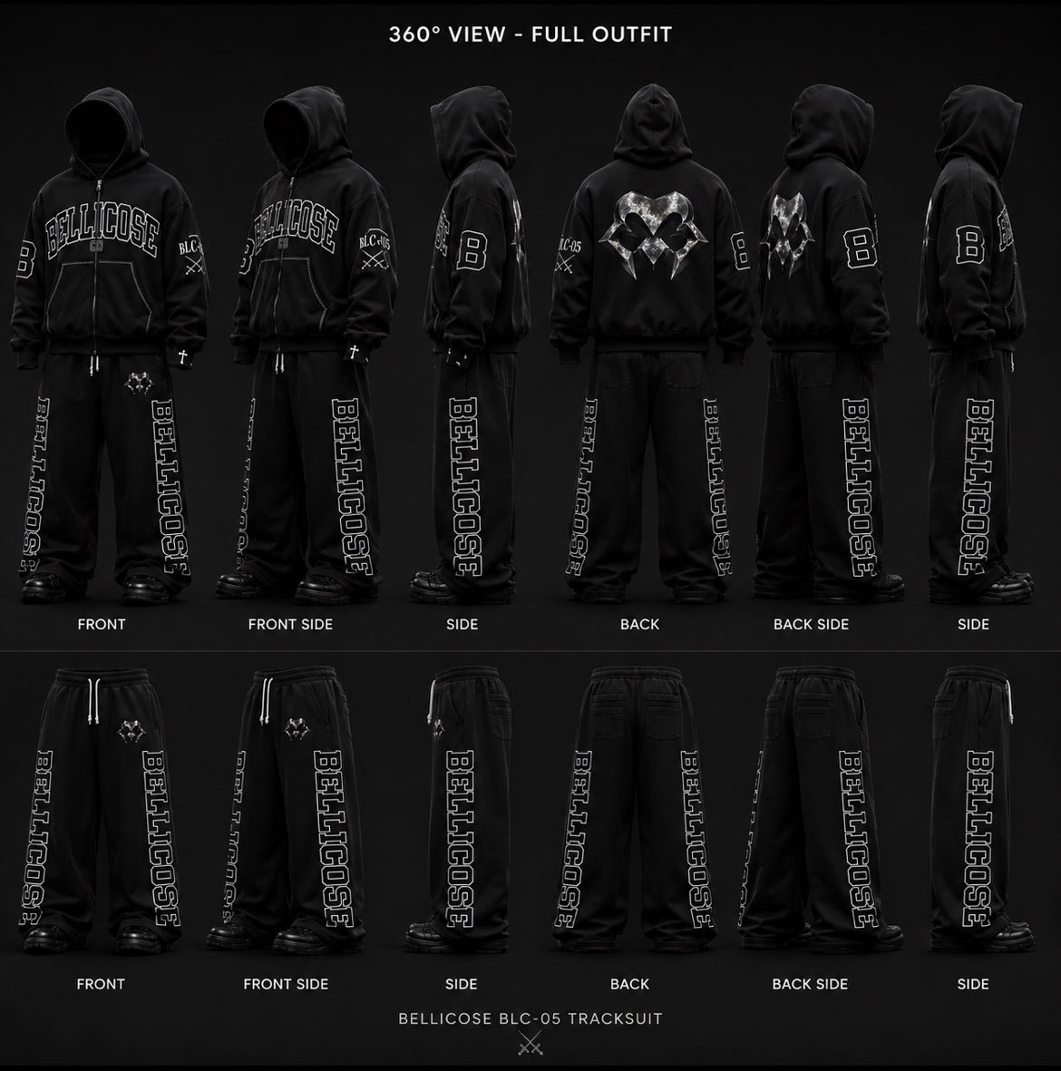 BELLICOSE SIGNATURE SWEATSUIT