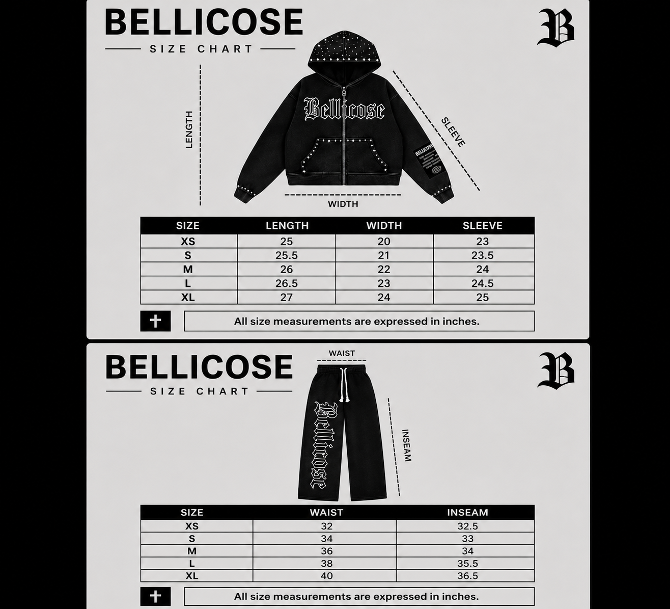BELLICOSE SIGNATURE SWEATSUIT